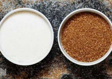 تفاوت شکر قهوه ای و سفید